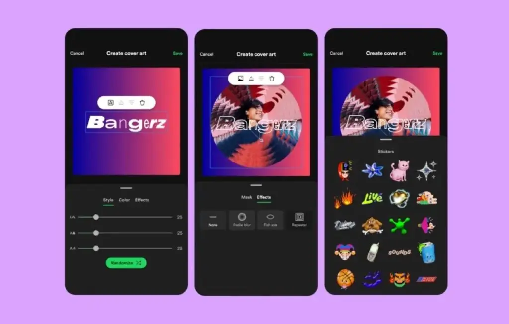 Spotify Introduces an In-App Cover Art Maker for Playlists